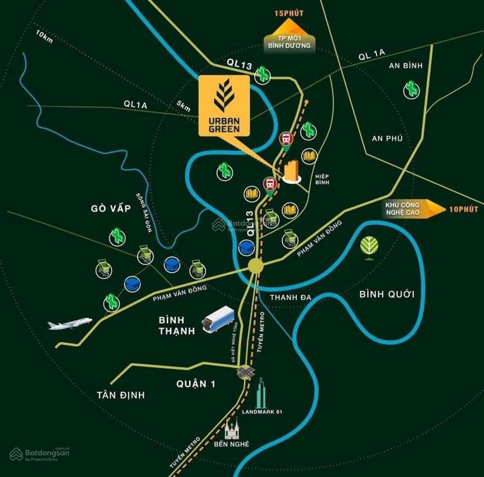 Căn 2pn 81m2 view landmark 81. call nhâm ngay xem nhà urban green. bàn giao nhà 2025