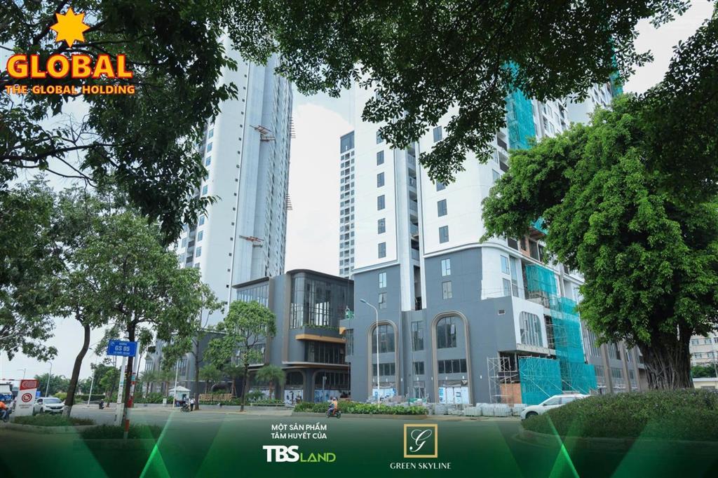 Full hàng cđt green skyline. bàn giao full nội thất. nhận nhà q4/2026. htls 24 tháng. ck 10%