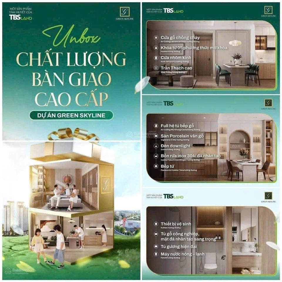 Rổ căn cđt 1pn  55m2. đơn giá 55tr/m2. bàn giao cuối 2026. call e nhâm chuyên green skyline