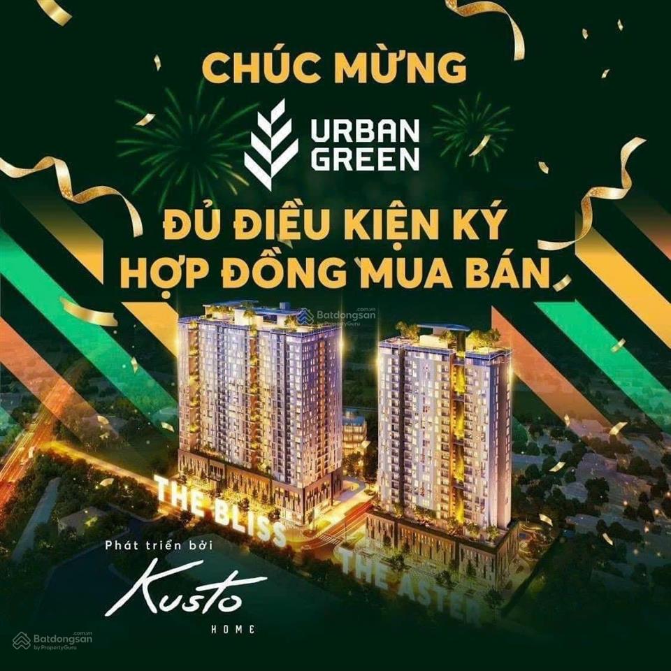 Urban green căn 65m² giá 5ty2 all in. nội khu hồ bơi siêu đẹp. call em nhâm xem nhà mới 100% ngay