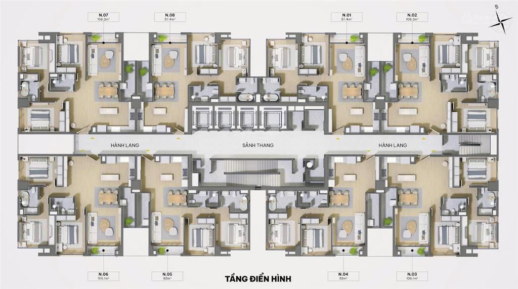 Căn vip 3 ngủ & penthouse view hồ cc the nelson 29 láng hạ  0931 318 ***