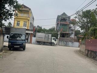 Bán lô góc 80m full thổ cư  nội bài sóc sơn  giá hơn 2 tỷ  ô tô thông