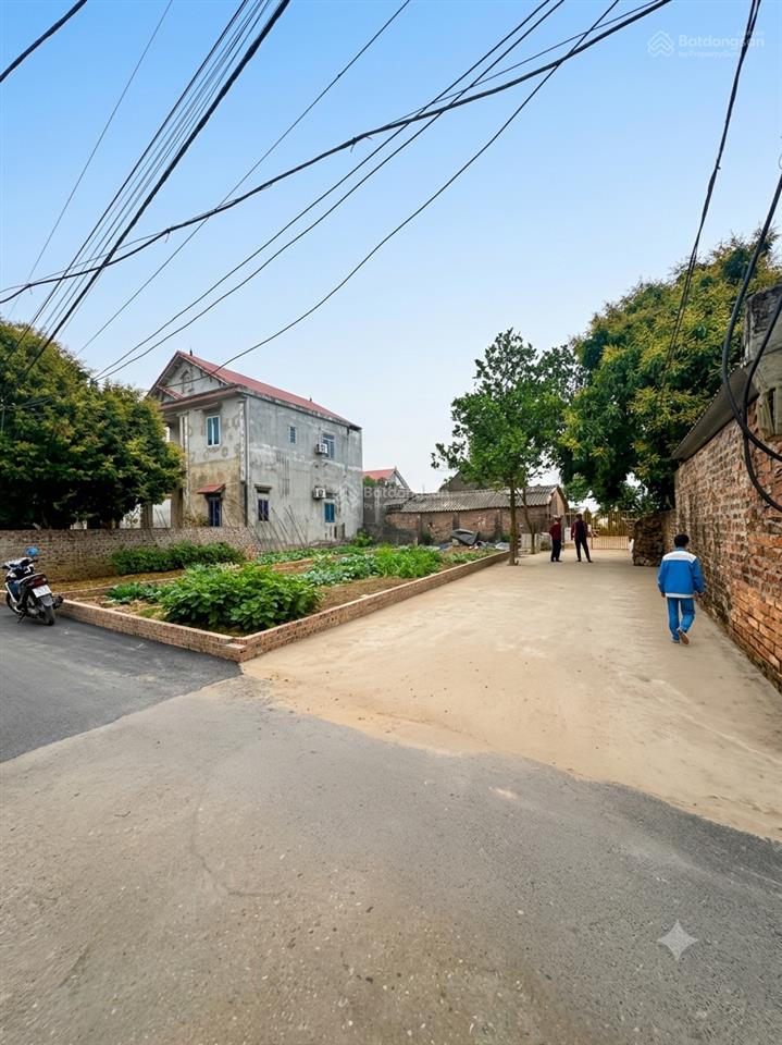 Cắt lỗ còn 2 tỷ lô đất 75m2 tại hiền lương  nội bài  hà nội. lô góc  ngõ thông