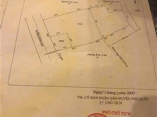 Bán đất. mặt tiền biển phú quốc. odt