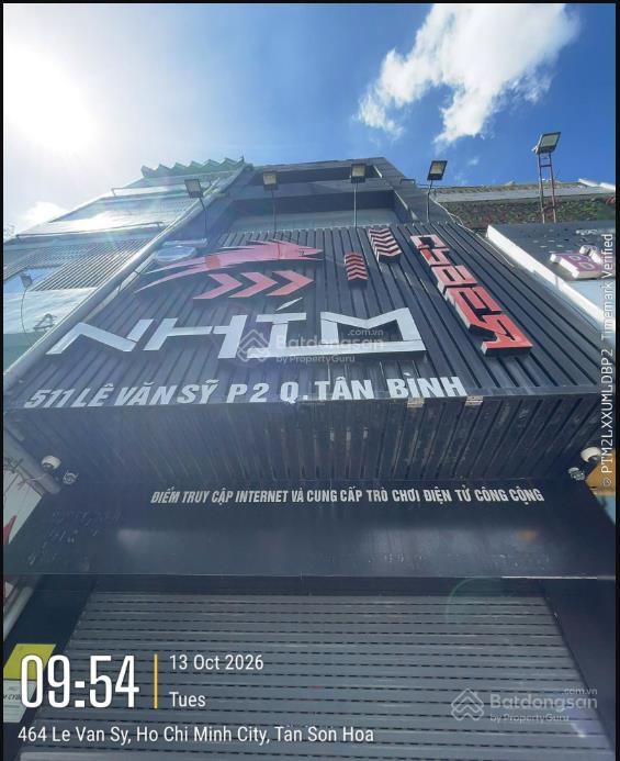 Cho thuê nhà mặt tiền 511 lê văn sỹ, phường 2, quận tân bình  dtsd 350m2