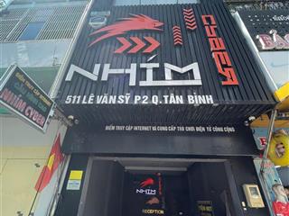 Cho thuê nhà mặt tiền 511 lê văn sỹ, phường 2, quận tân bình  dtsd 350m2