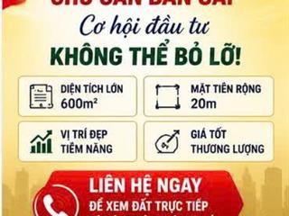 Đất 600m²  HXH  Đặng Văn Bi, TT Thủ Đức ngang 20m, thích hợp xây CHDV Chỉ 60 Ty