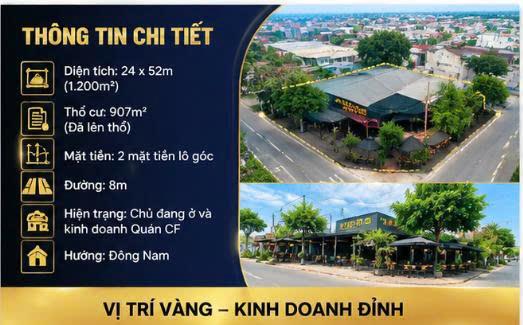 SIÊU PHẨM LÔ GÓC 2 MẶT TIỀN – Liên Ấp 2-3- Bình Chánh - 24m x52m Chỉ 55 Tỷ