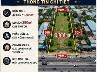 Bán Gấp Đất Mặt Tiền KD N.V.Bứa, Xuân Thới Thượng, Hóc Môn 1310m2,Chỉ 29.7 Tỷ.