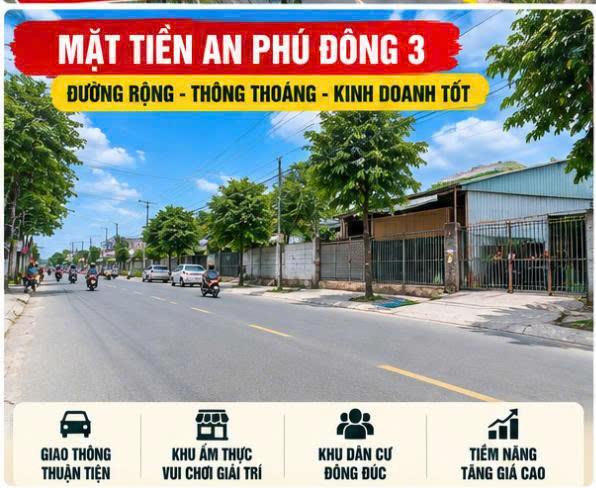 MỘT LÔ – 3 GIÁ TRỊ: 2.292M² + 33M x 70 + DÒNG TIỀN 28TR/THÁNG – AN PHÚ ĐÔNG 50 Tỷ