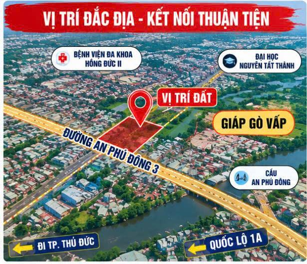 MỘT LÔ – 3 GIÁ TRỊ: 2.292M² + 33M x 70 + DÒNG TIỀN 28TR/THÁNG – AN PHÚ ĐÔNG 50 Tỷ