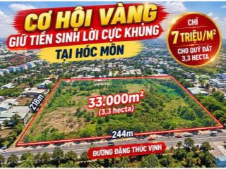 Giữ 231 Tỷ Tiền Mặt  Hay Nắm Trong Tay 3,3ha Đất Tại Của Ngõ Sài Gòn
