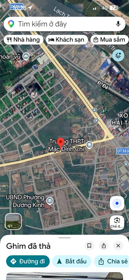 Bán gấp lô đất đẹp mặt đường mạc đăng doanh  hưng đạo. vành đai 2 135m2 ngang 5m