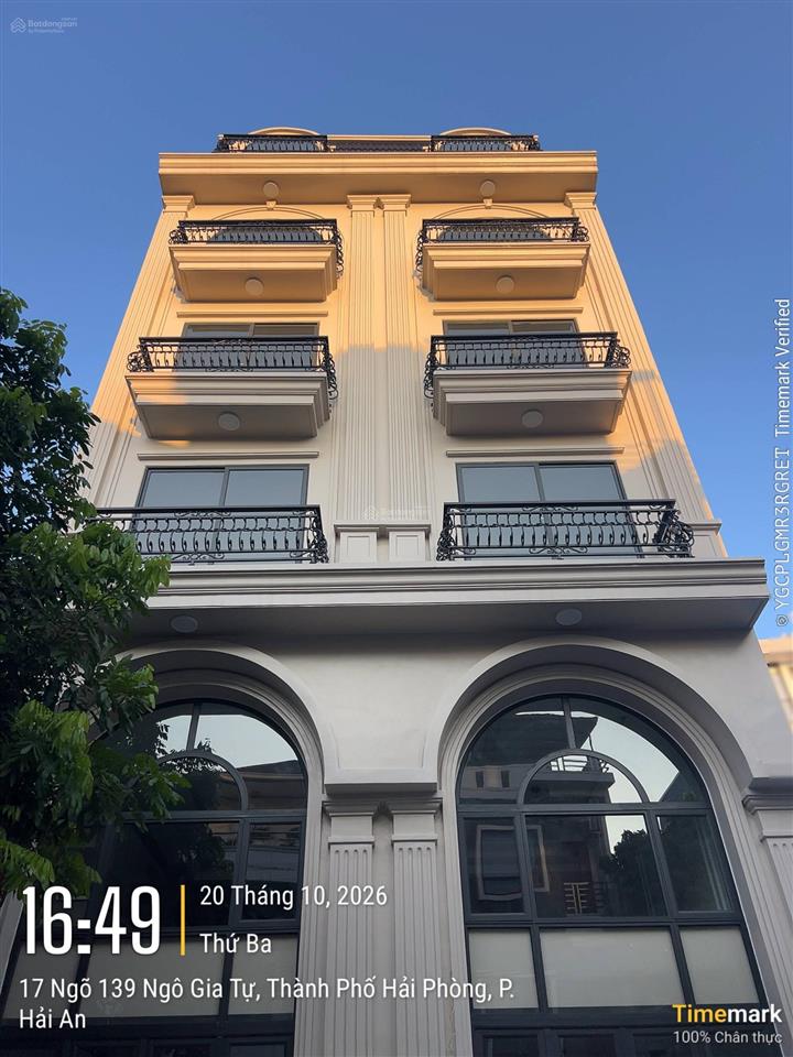 Cho thuê nr 7pn, 6wc, 100m2, 45 triệu, tại văn cao, đằng giang, q.nq, hp