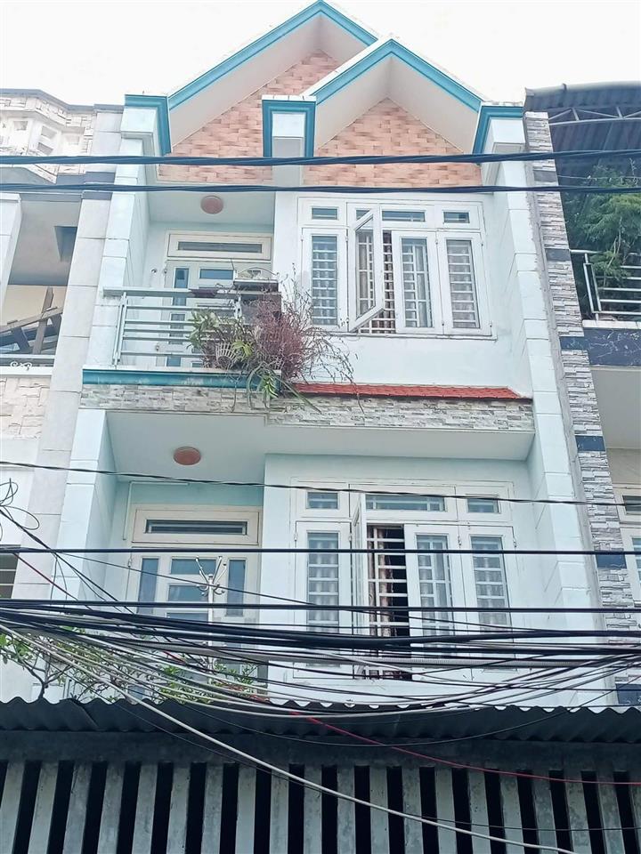 Hẻm xe hơi thông, nguyễn văn khối, 60m, 3 tầng, 4 phòng, giá 6 tỷ 79 tl