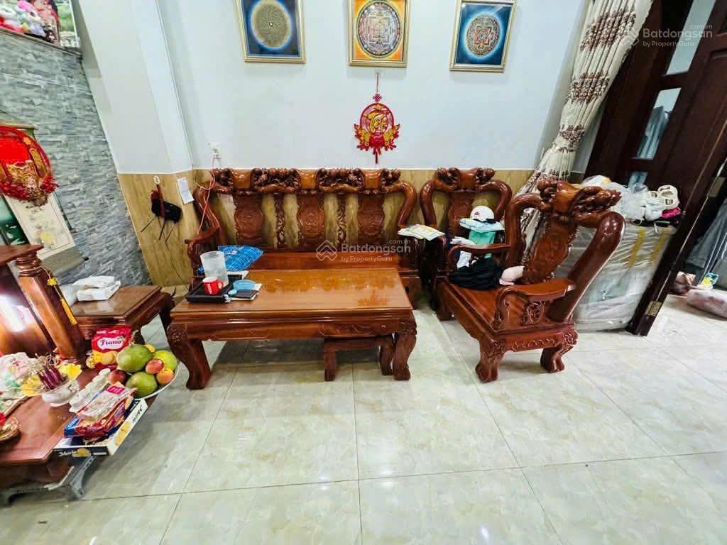 Hẻm xe hơi thông, nguyễn văn khối, 60m, 3 tầng, 4 phòng, giá 6 tỷ 79 tl