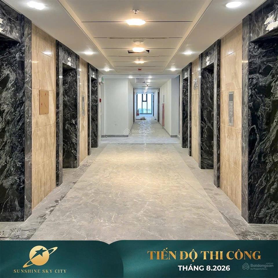 Bán căn hộ sunshine sky city quận 7 tòa mới sắp bàn giao cuối năm nay  78m2 2pn 2wc view thoáng