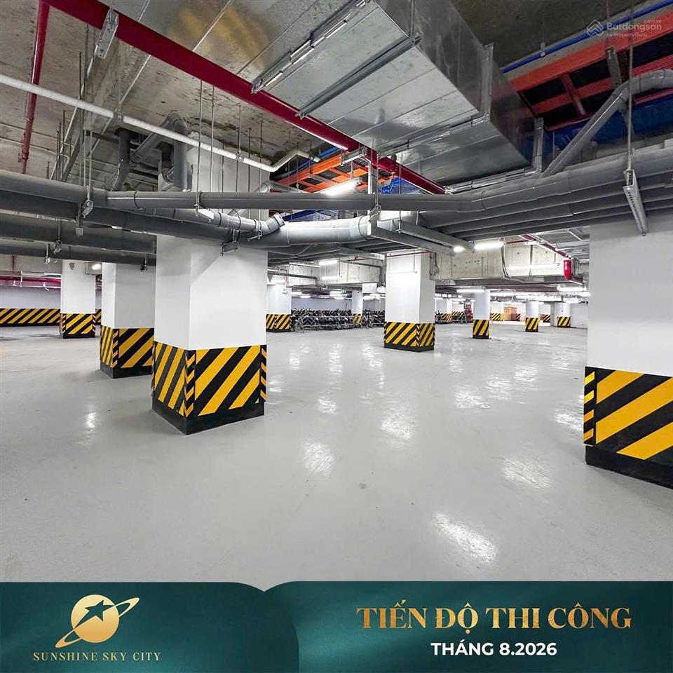 Bán căn hộ sunshine sky city quận 7 tòa mới sắp bàn giao cuối năm nay  78m2 2pn 2wc view thoáng