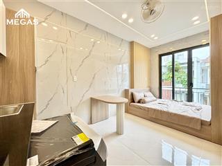 Cho thuê 1 phòng ngủ  full nội thất  ban công ngay lê văn thọ  cv làng hoa