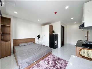 Cho thuê căn hộ 1 phòng ngủ  full nội thất  ban công ngay nguyễn văn quá  trường chinh