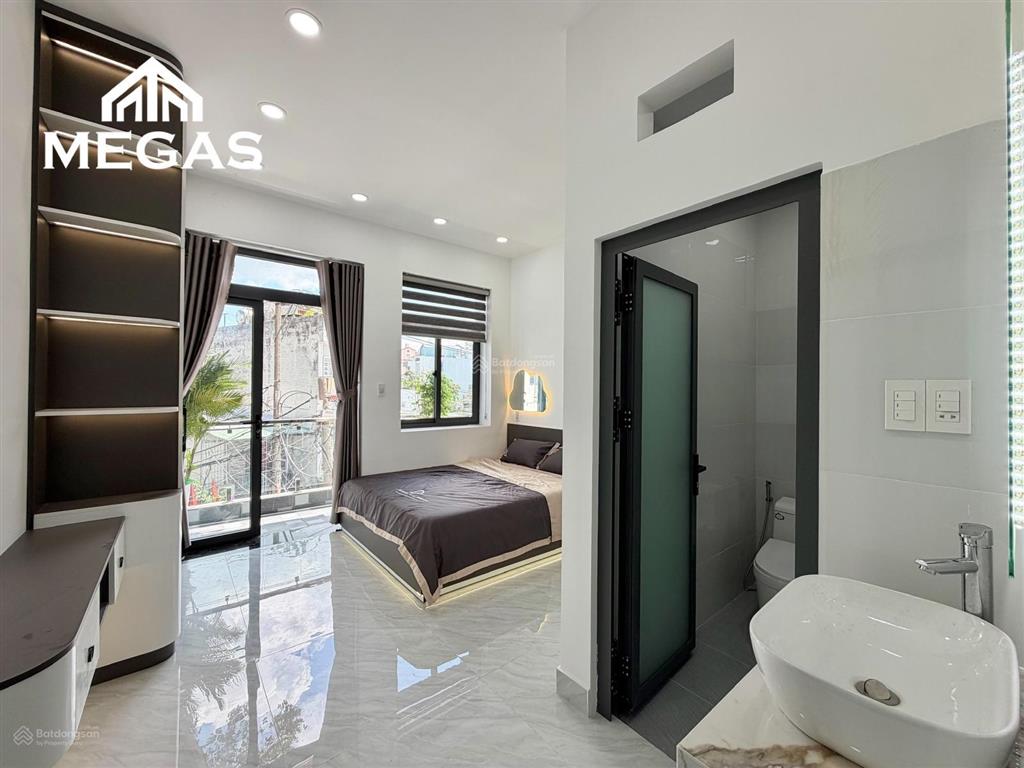 Căn hộ luxury full nội thất  ban công ngay tô ký  cvpm quang trung