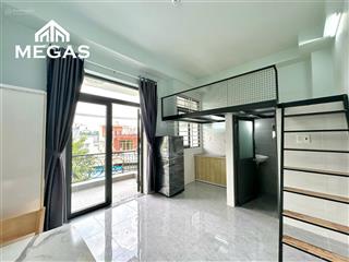 Căn hộ mới xây đầy đủ nội thất  ban công ngay song hành  huflit  vinhomes hóc môn