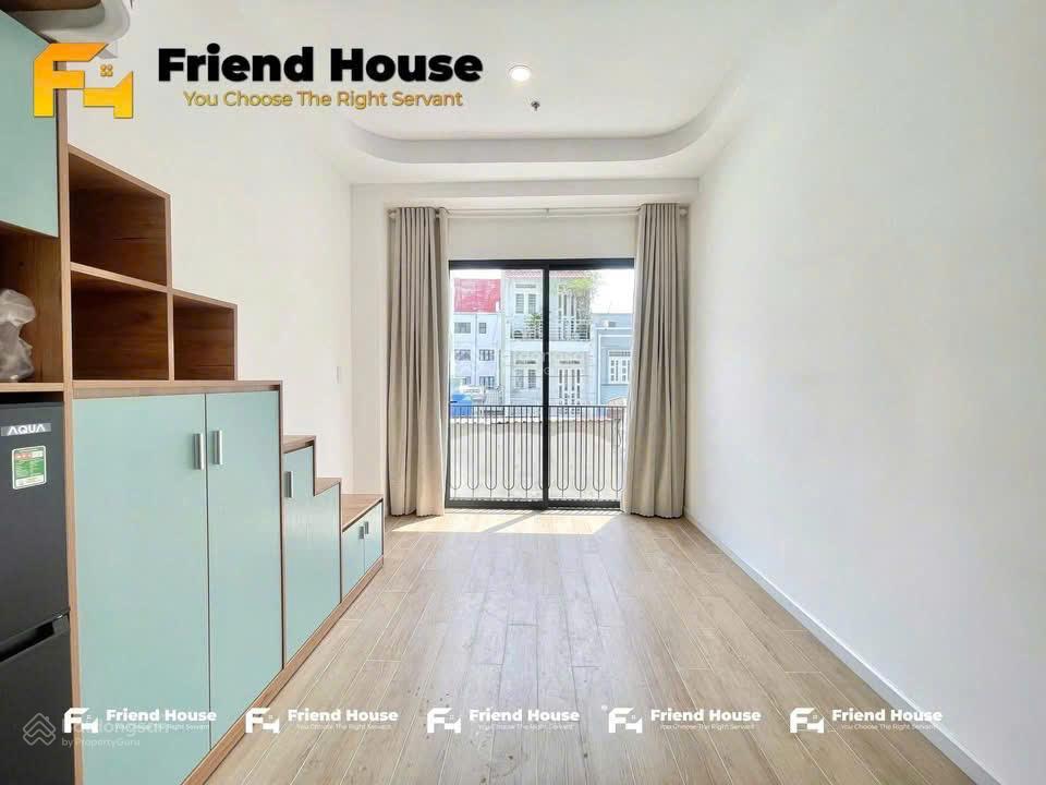 Cho thuê căn hộ cao cấp  full nội thất  ban công ngay cv  lê văn thọ  thống nhất