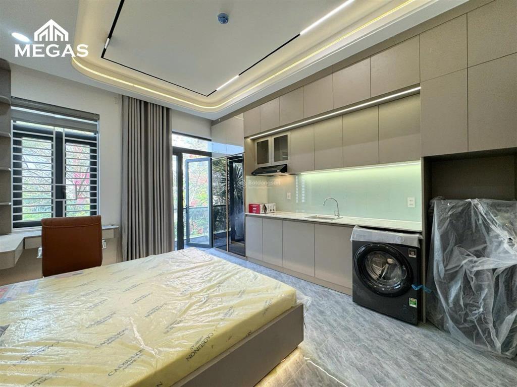 Căn hộ luxury máy giặt riêng  đầy đủ nội thất ban công ngay lê văn thọ  phạm văn chiêu  cv