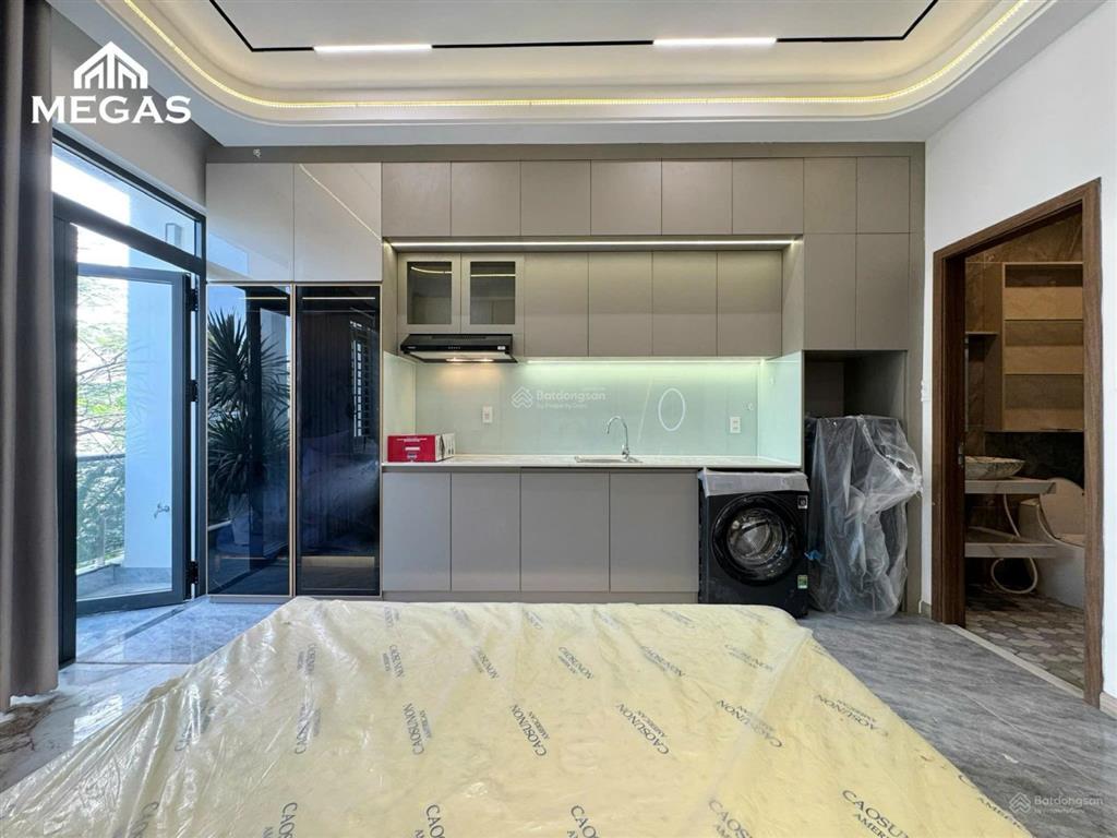 Căn hộ luxury máy giặt riêng  đầy đủ nội thất ban công ngay lê văn thọ  phạm văn chiêu  cv
