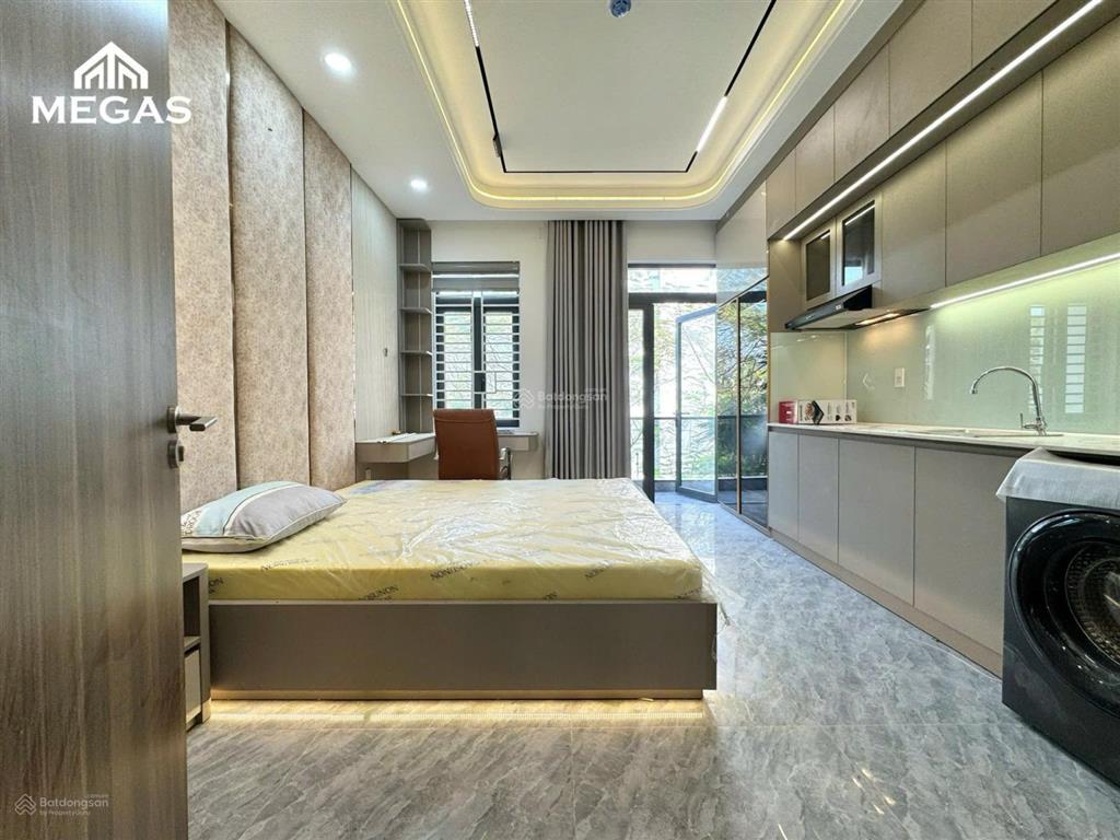 Căn hộ luxury máy giặt riêng  đầy đủ nội thất ban công ngay lê văn thọ  phạm văn chiêu  cv