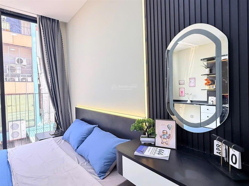 Căn hộ luxury  đầy đủ nội thất  ban công ngay dương quảng hàm  đh văn lang  emart phan văn trị