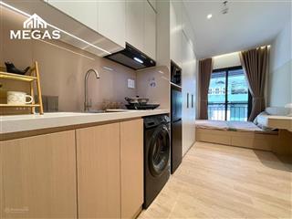 Căn hộ luxury đầy đủ nội thất  máy giặt riêng  ban công ngay phan huy ích  emart