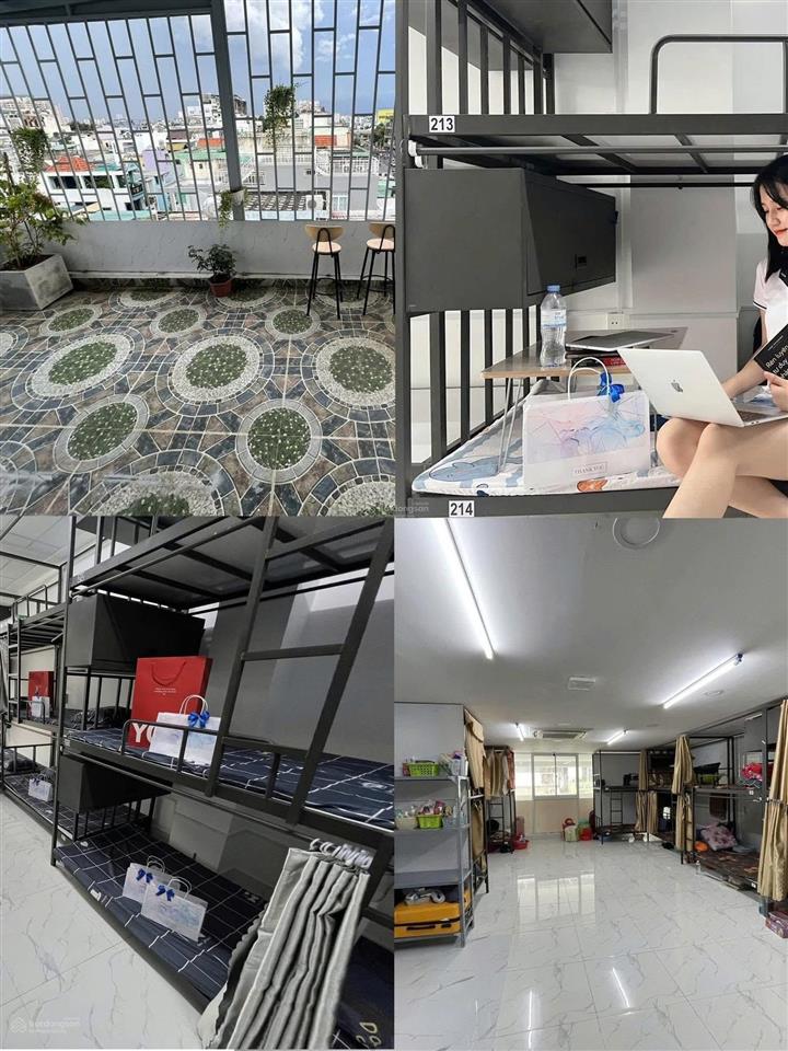 Cho thuê ký túc xá đường hồ văn huê, phú nhuận  gần đh hutech, uef