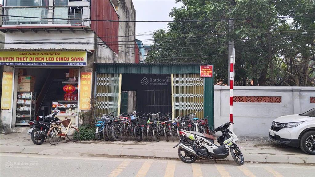 12 triệu đất không 150m2 có nhà tôn mặt đường ô tô tránh ở thạch bàn, long biên