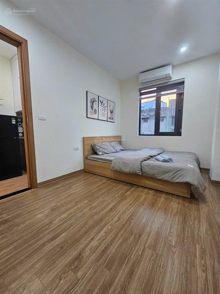 Cho thuê ccmn 1 ngủ 1 khách 45m2 tầng 2 ở kim mã, ba đình full đồ giá 5.5 triệu/tháng