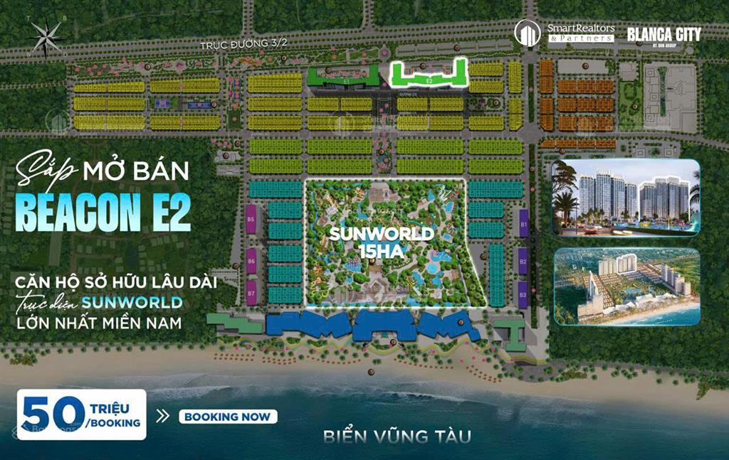 Ưu tiên suất chọn căn hộ biển sở hữu lâu dài beacon blanca city sungroup vũng tàu, 0936 616 ***