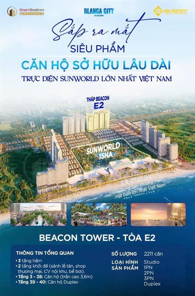 Ưu tiên suất chọn căn hộ biển sở hữu lâu dài beacon blanca city sungroup vũng tàu, 0936 616 ***