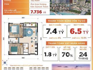 Cần bán căn hộ biển alaso 2pn sunset phú quốc, giá đợt đầu tiên full ưu đãi mở bán,  0936 616 ***