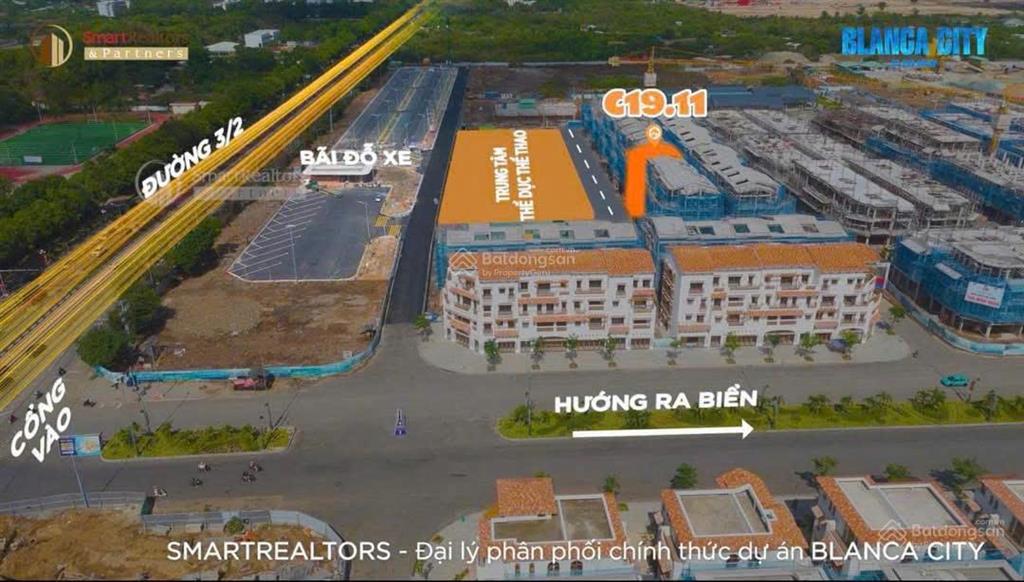 Bán nhà phố liền kề blanca city sở hữu lâu dài, vị trí góc xẻ khe đặc biệt, 0936 616 ***