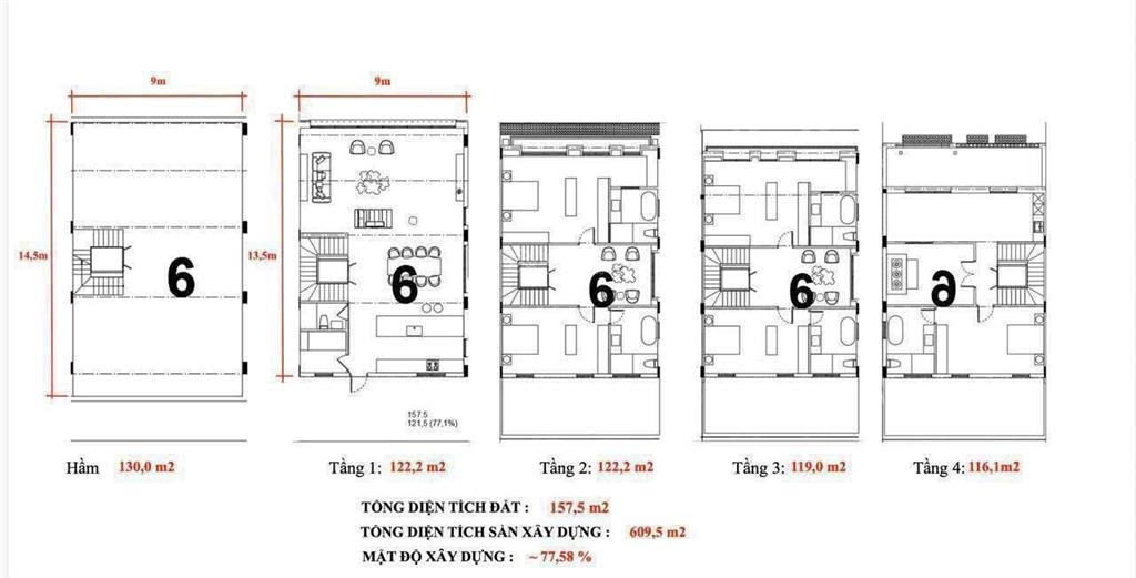 Bán nhà phố liền kề blanca city sở hữu lâu dài, vị trí góc xẻ khe đặc biệt, 0936 616 ***