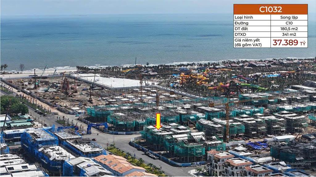 Bán villa song lập mặt tiền trục chính blanca city kế góc siêu hiếm, htls 0% trong 30th, 0936 616 ***