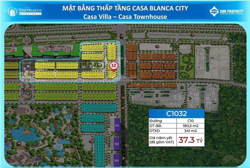 Bán villa song lập mặt tiền trục chính blanca city kế góc siêu hiếm, htls 0% trong 30th, 0936 616 ***