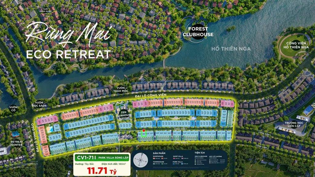 Cần bán villa song lập rừng mai eco retreat, giá tốt đầu tư,  0936 616 ***