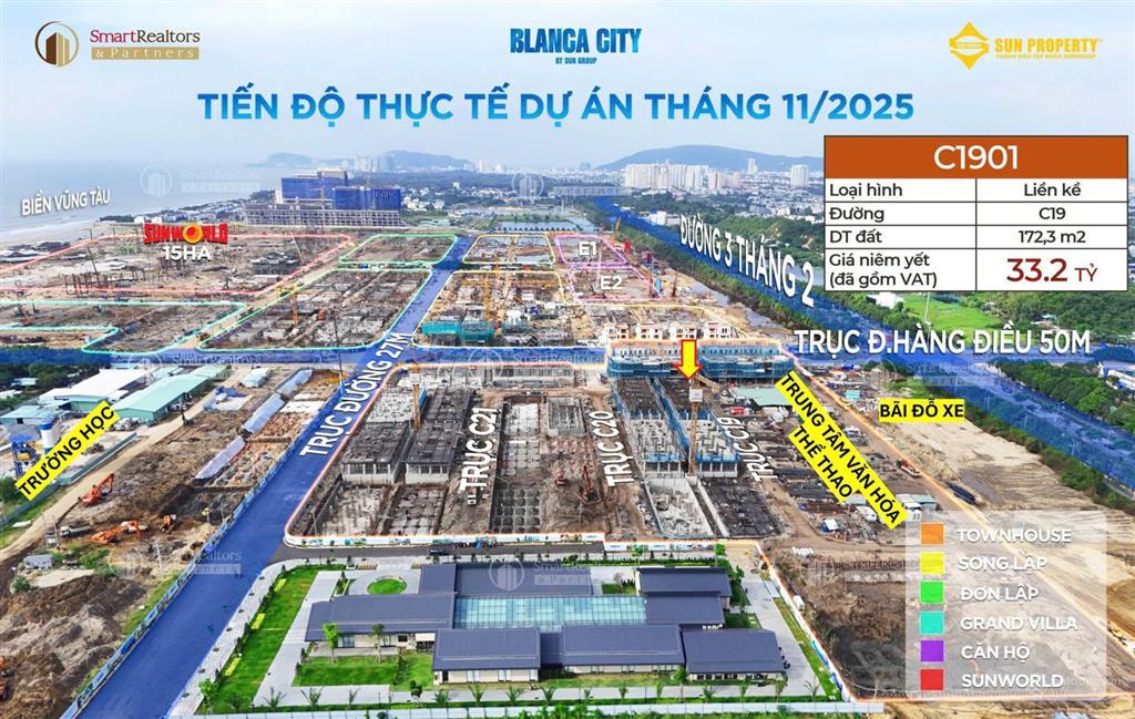 Cần bán nhà phố góc 2 mặt tiền siêu vip blanca city vũng tàu,  0936 616 ***
