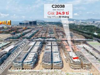 Cần bán nhà phố liền kề cạnh công viên blanca city vũng tàu, hỗ trợ lãi suất 30 tháng, 0936 616 ***