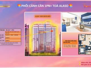 Bán căn 1pn view biển & cầu hôn, ngắm pháo hoa 365 ngày trong năm,  0936 616 ***