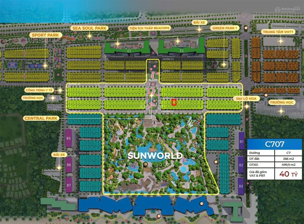 Bán biệt thự đơn lập cạnh công viên giá cực kỳ tốt blanca city vũng tàu, 0936 616 ***