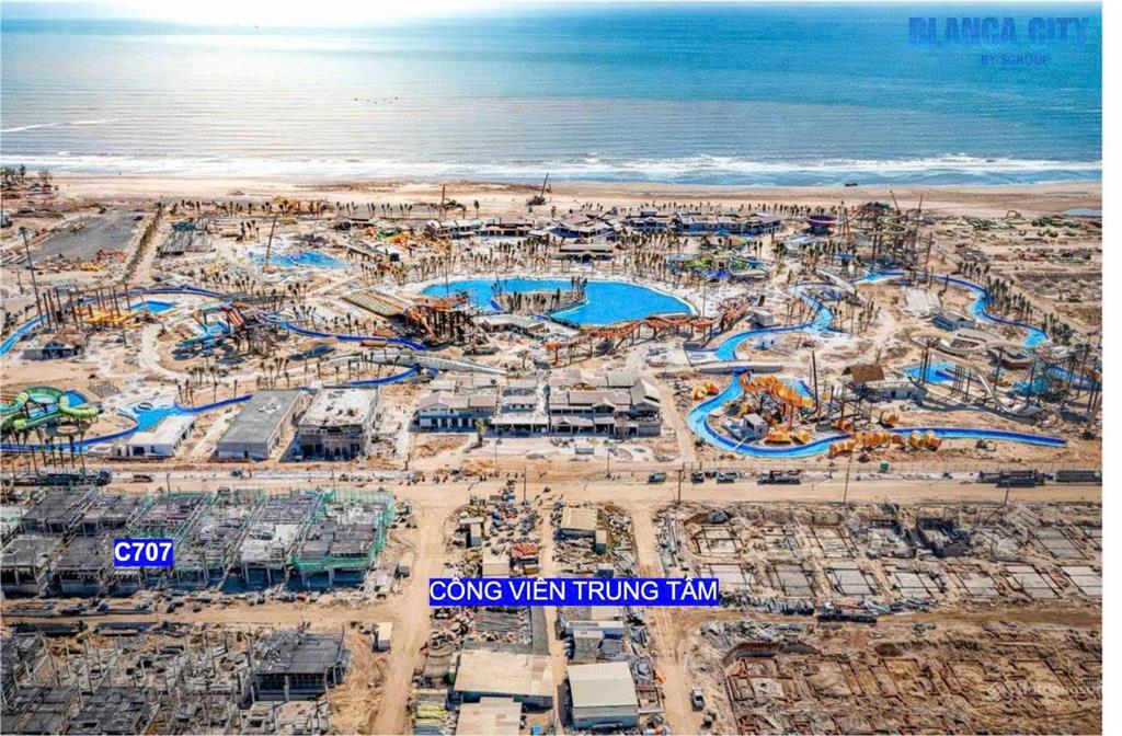 Bán biệt thự đơn lập cạnh công viên giá cực kỳ tốt blanca city vũng tàu, 0936 616 ***