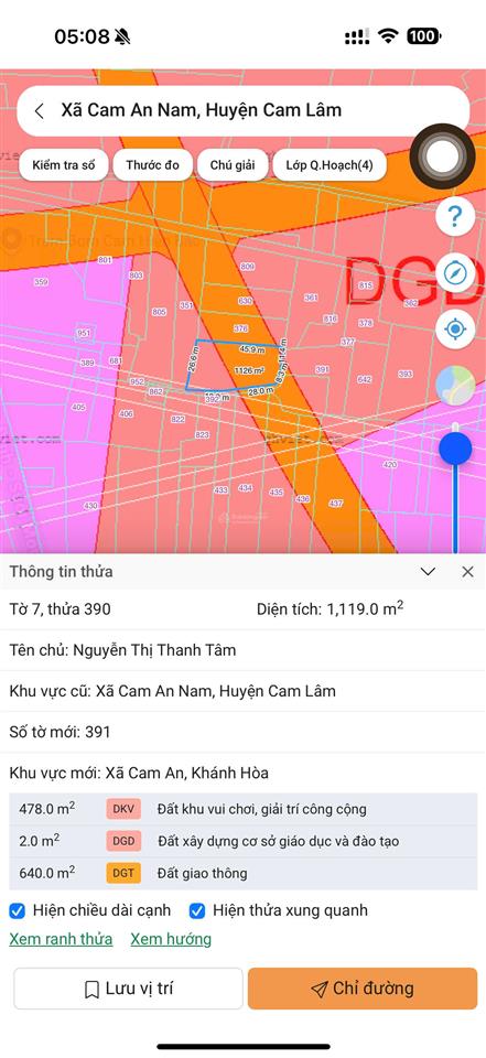 Siêu phẩm  cam an nam  1119 m2  giá chỉ 350 triệu