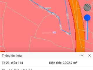 Vĩnh đông cam an 2.092 m2  62 m mặt tiền đường bê tông giá chỉ 3 tỷ 300
